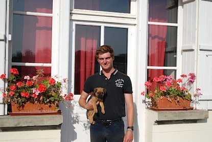 Charly with his new dog
