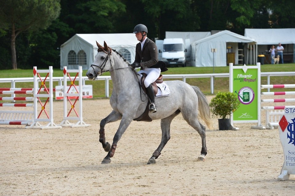 Charly riding Adore Me