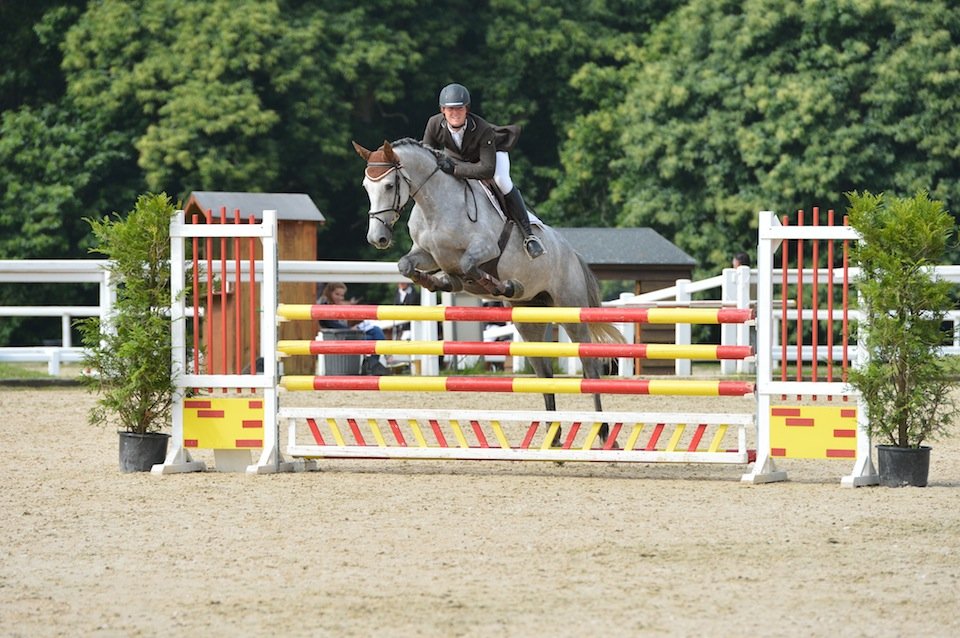 Charly riding Adore Me